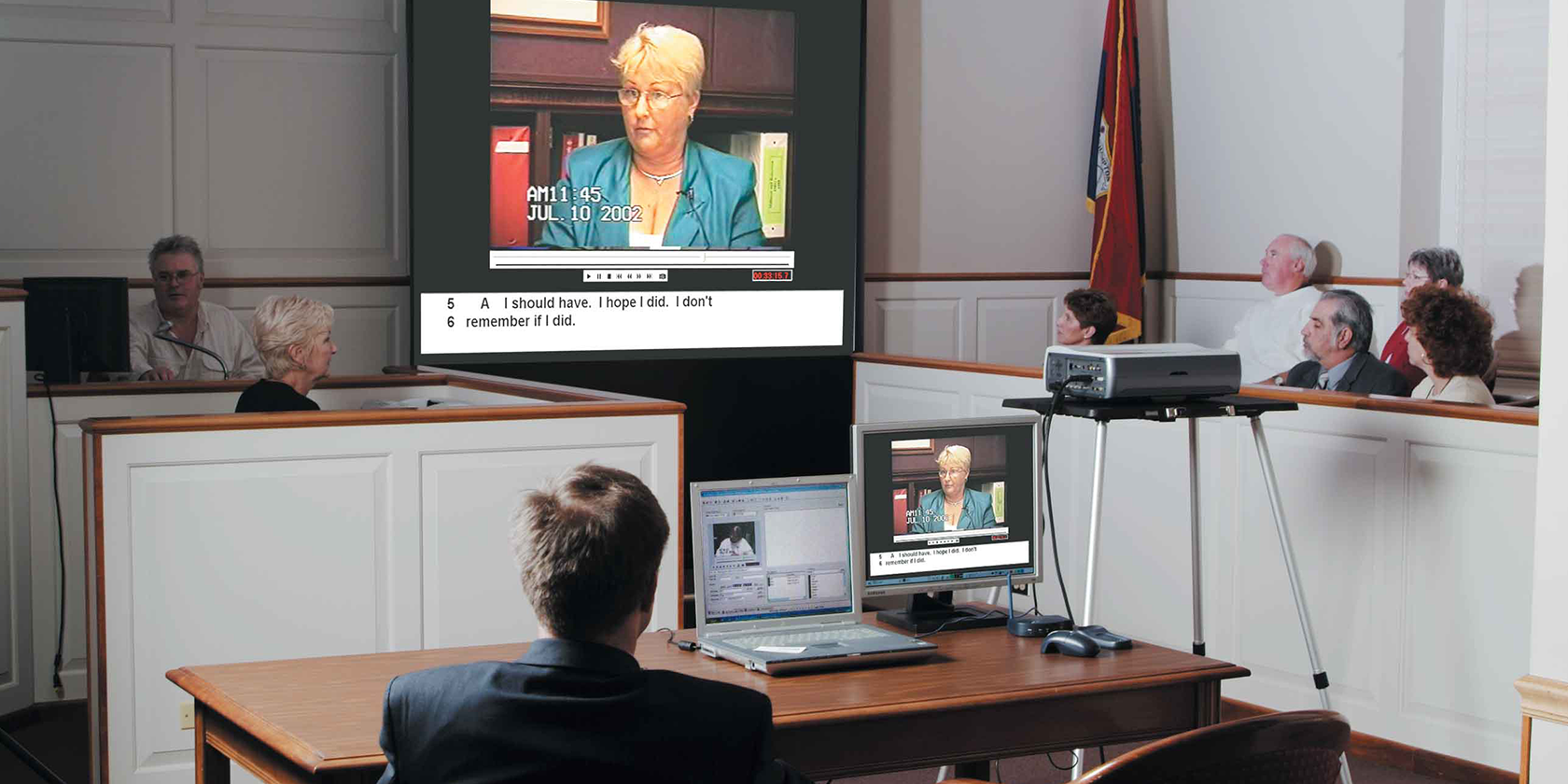 the presentation of evidence occurs at the trial court level