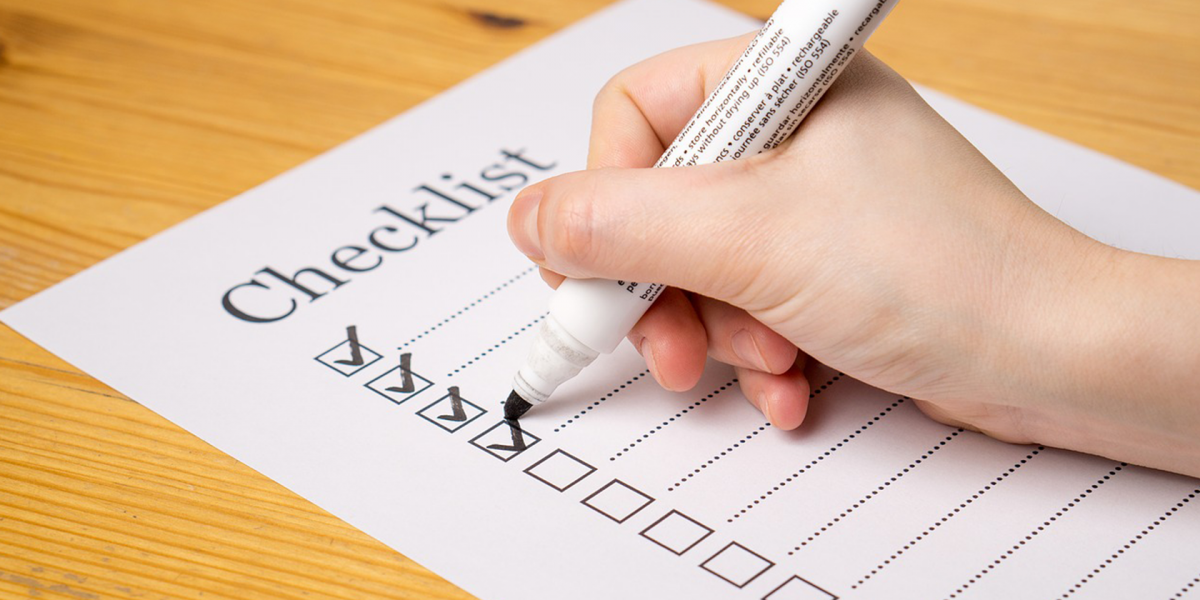Checklist Cover Image
